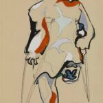 Dessin de Jean Hélion de 1945