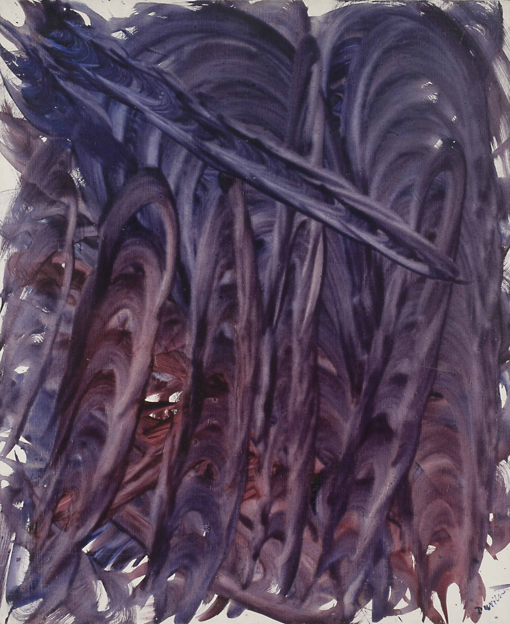 Les Traverses, 1961, 100 x 81 cm
