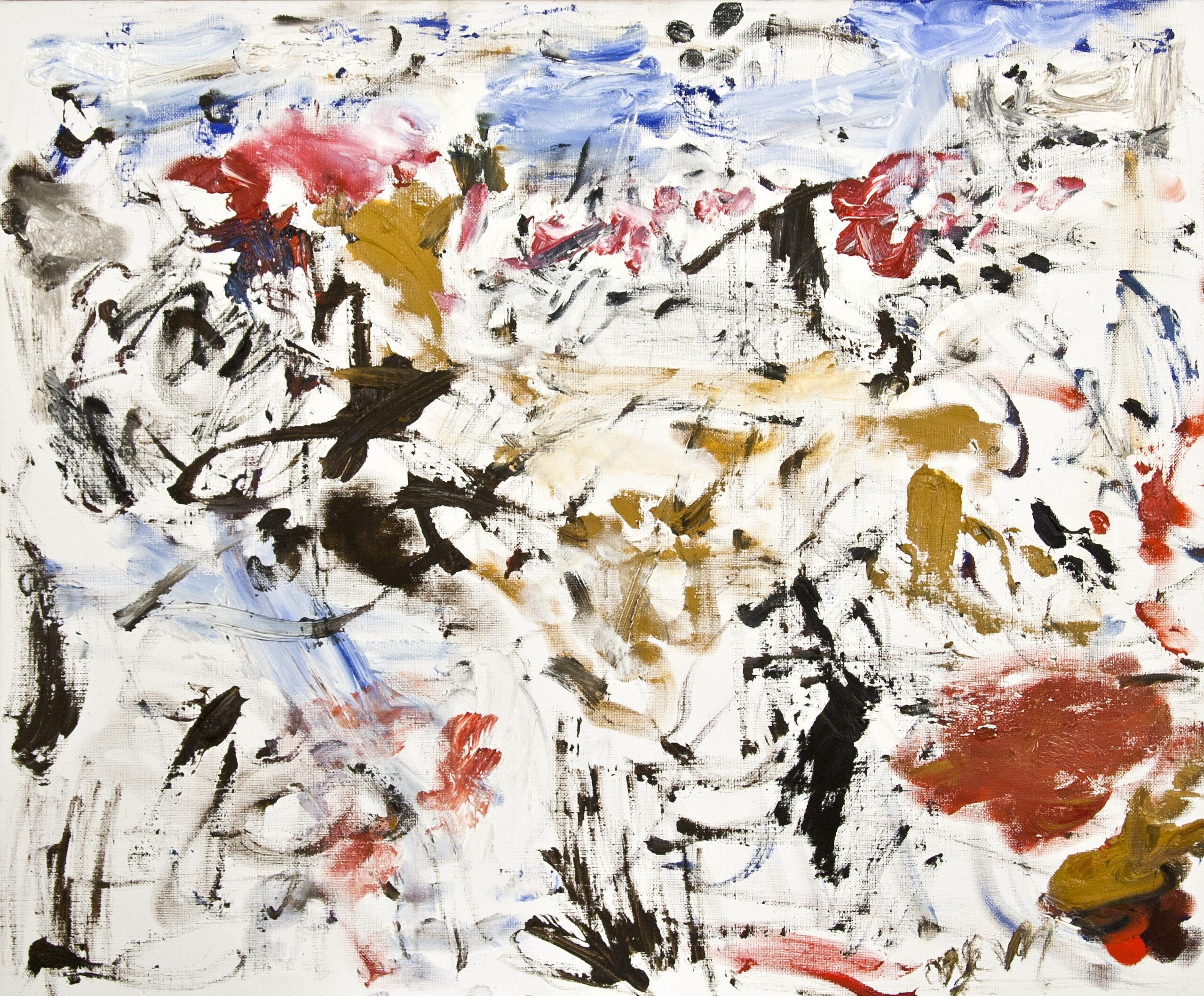 Paysage, 1997, huile sur toile, 55 x 65 cm